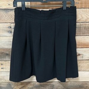 Moon Collection Women’s Flouncy, Pleated Black Skirt